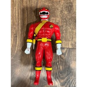 RARE WILD FORCE POWER RANGERS FIGURE 9.5" RED‎ RANGER SABAN 2002 COLLECTIBLE TOY